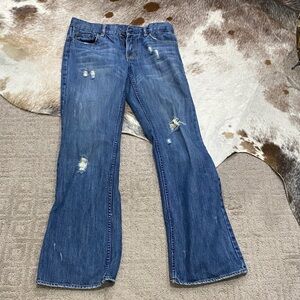 Denim Laboratory X2 Distressed Blue Women's Jeans